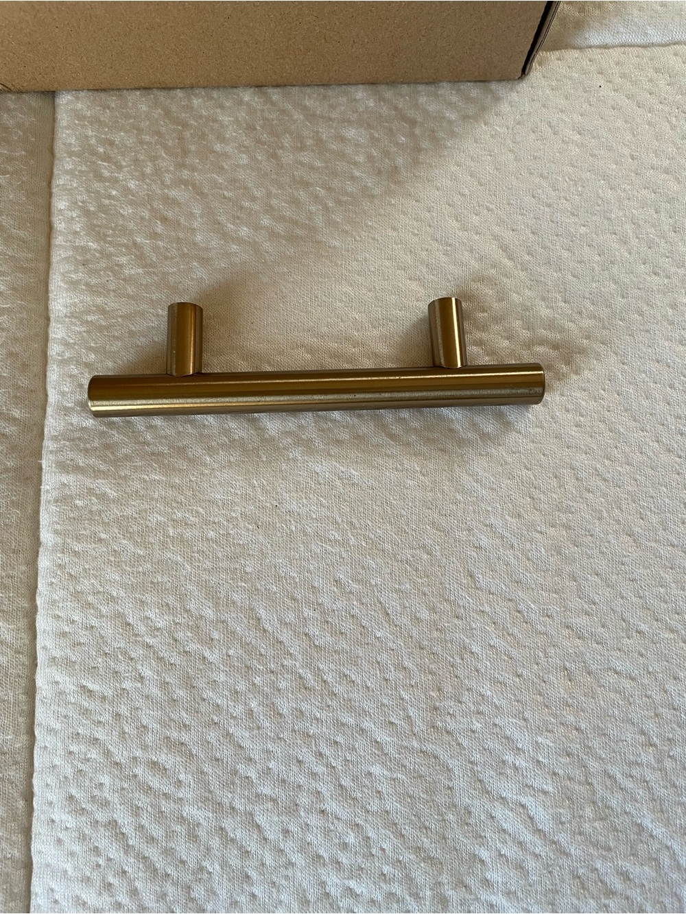 Brushed Gold T-Bar Cabinet Pull Handle
